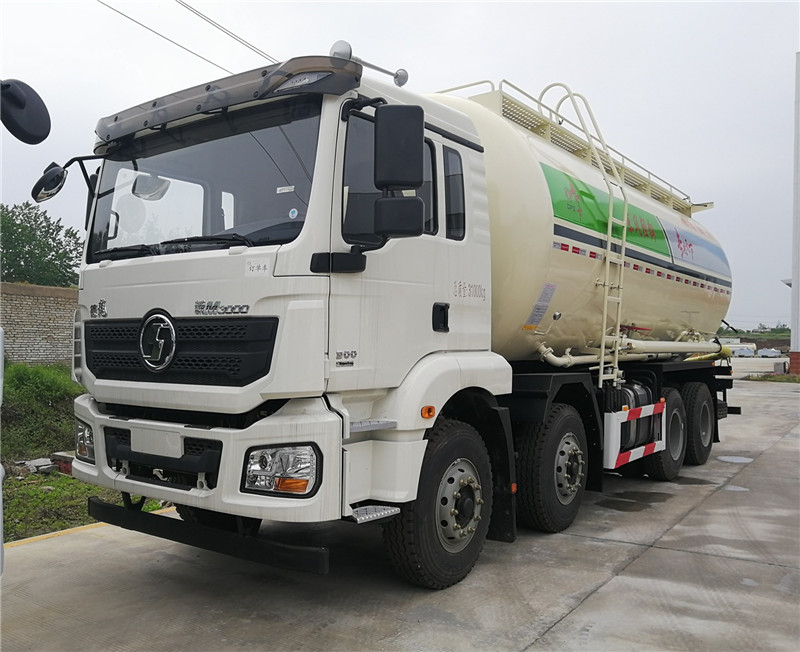 陜汽小四橋干混砂漿運輸車