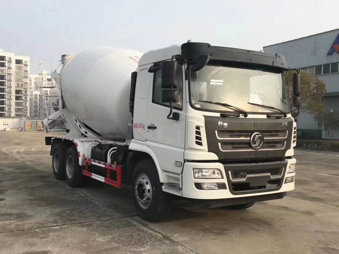8-10方 陜汽軒德后八輪 攪拌車(chē)