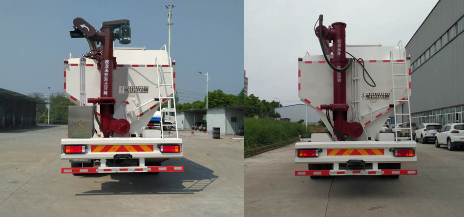 潤知星牌SCS5250ZSLSX型散裝飼料運(yùn)輸車