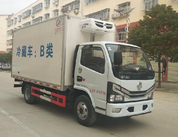 國(guó)六東風(fēng)多利卡藍(lán)牌冷藏車(chē)