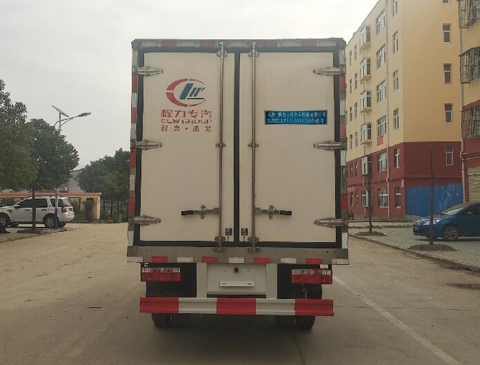 國六東風(fēng)多利卡藍(lán)牌冷藏車
