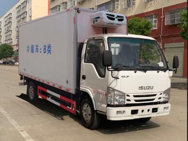 五十鈴100P國(guó)六藍(lán)牌冷藏車(chē)