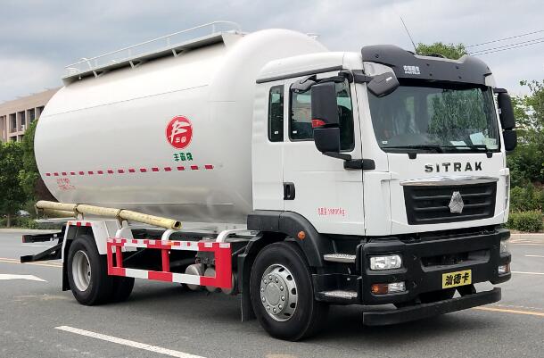 重汽汕德卡20方干混砂漿車